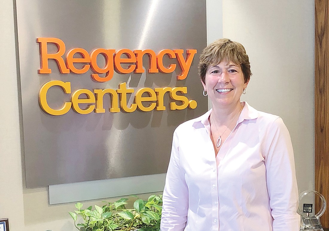 File image Regency Centers Corp. CEO Lisa Palmer said the company will have a better outlook about the impact of COVID-19 by August.