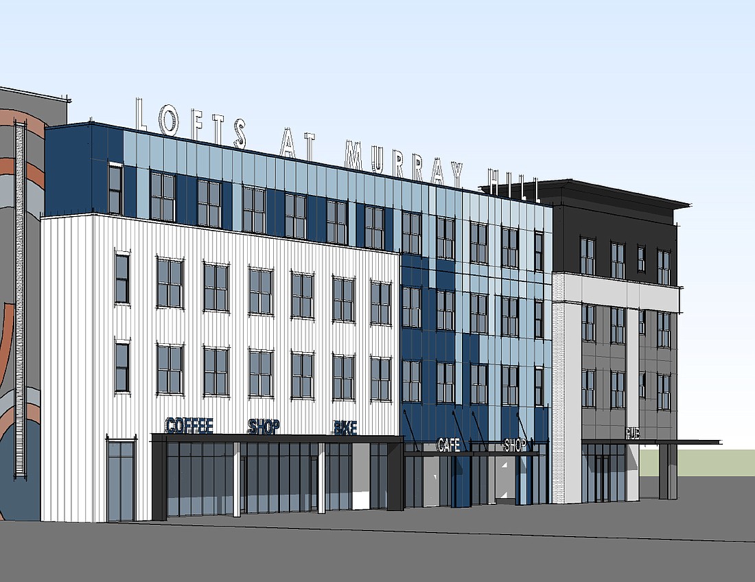 A rendering of The Lofts at Murray Hill planned at at 840 Edgewood Ave. S.