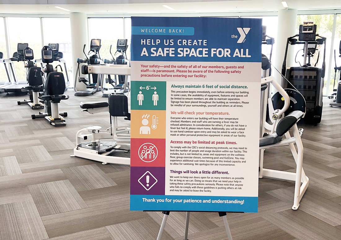 The YMCA of Florida&#39;s First Coast will open May 25 and follow safety guidelines.