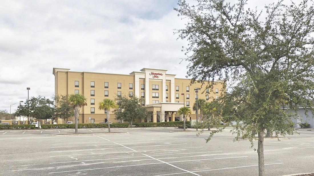 The Hampton Inn at  8127 Point Meadows Drive sold for $8.1 million. (Google)