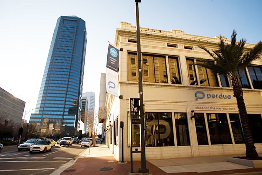 Â Perdue will renovate Downtown at 5 W. Forsyth St.