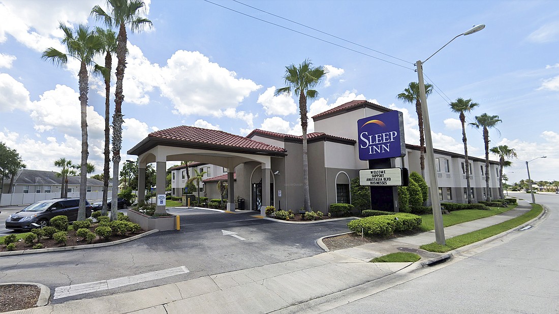 Sleep Inn at 601 Anastasia Blvd. in St. Augustine sold for $4 million. (Google)