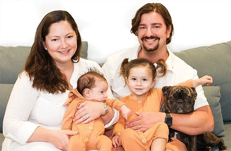 Christina and Alexandre Pariente are the owners of Safari Ltd. The website photo shows them with two of their three children, from left, son Wild, now 2, and daughter, Ocean, now 4. They also have a son, Disco, 7 months.