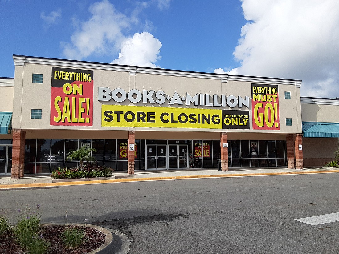 Books-A-Million is closing its store in Jacksonville Beach.