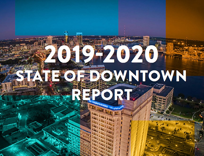 The cover of Downtown Vision Inc.â€™s annual report.