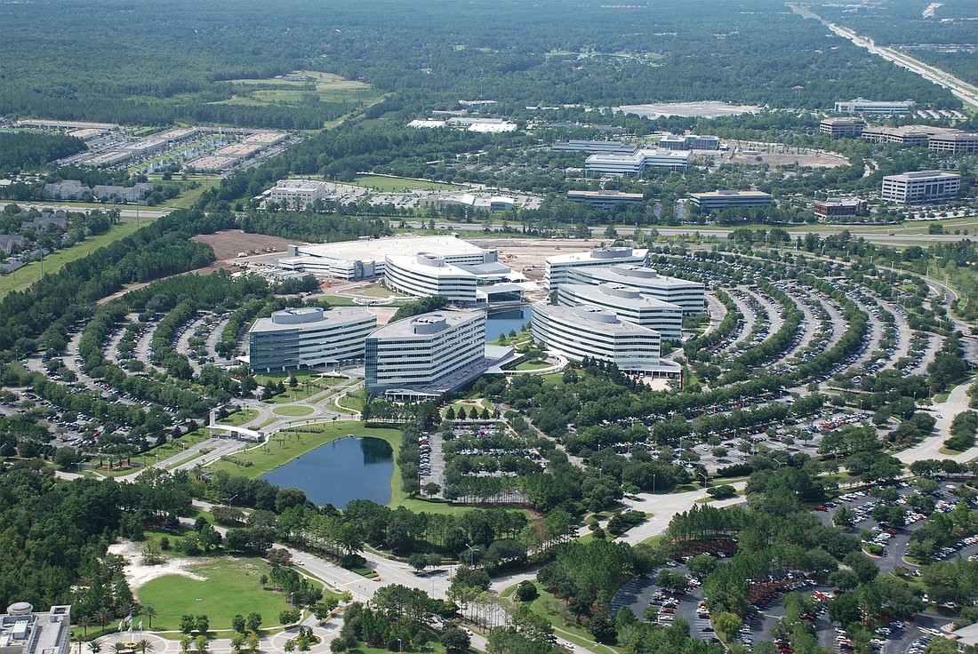 Florida Blue developed seven office buildings and a conference center at its Deerwood Park campus.