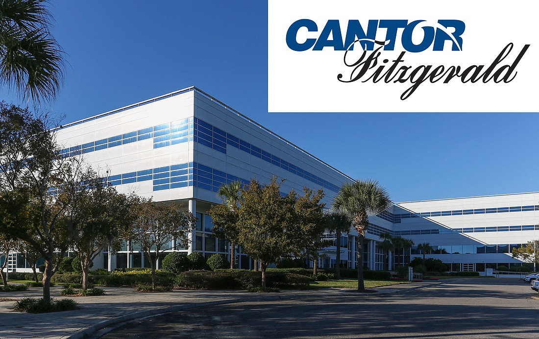 Cantor Fitzgerald is building-out in Capital Plaza in Southside Jacksonville.