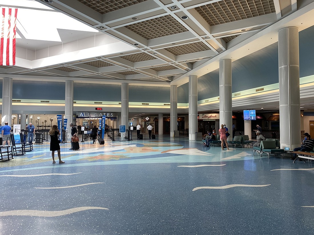 Passenger traffic at Jacksonville International Airport tumbled after the COVID-19 pandemic.