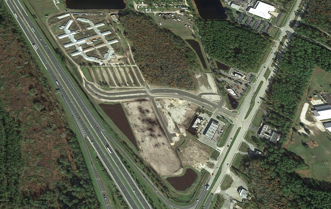 Baptist Health  under contract to buy 23 acres at Interstate 95 and State Road 207 in St. Johns County.  The development is the site of the St. Augustine Flea Market. (Google)