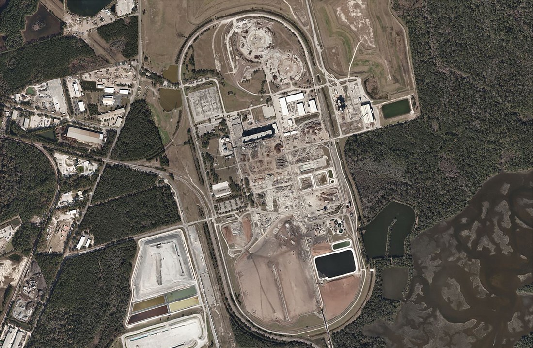 The former St. Johns River Power Park in North Jacksonville.