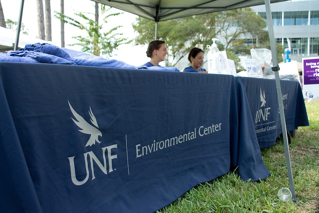 The University of North Florida Environmental Center is participating in a program to reduce plastic debris in the Atlantic Ocean.