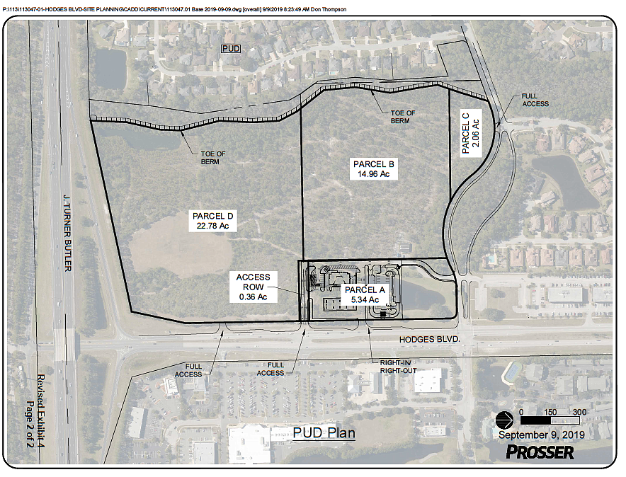 Hodges property is back for rezoning without apartments Jax Daily Record