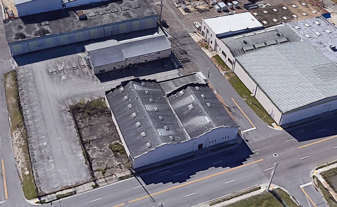 Phoenix Products plans to demolish a building at 1544 E. Eighth St. for a new office. (Google)