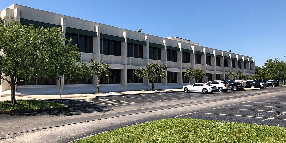The two-story, 28,208-square-foot office building on 2.9 acres was built in 1973.