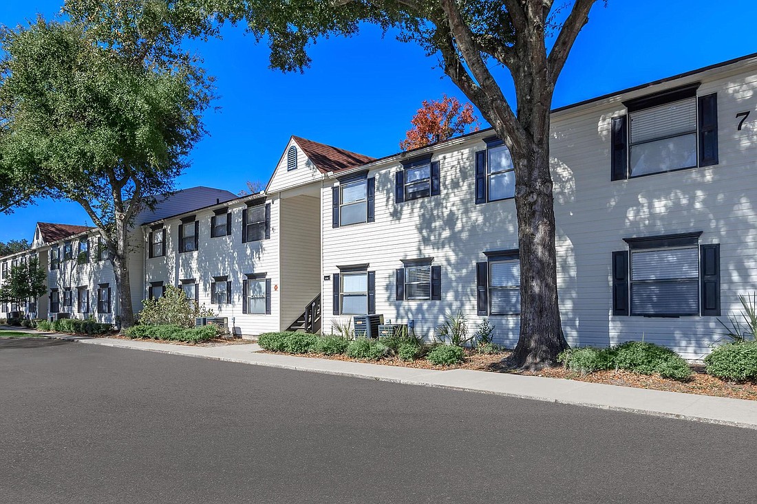Planters Walk Apartments at 7350 Blanding Blvd. sold for $18.75 million, a 39.7% increase over the $13.42 million it sold for in 2017.