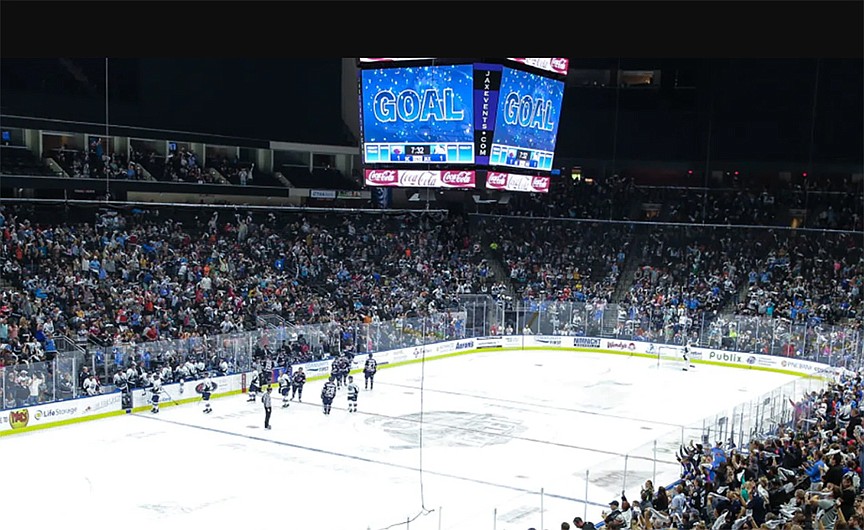 The Jacksonville Icemen hockey team wants to keep playing at VyStar Veterans Memorial Arena.