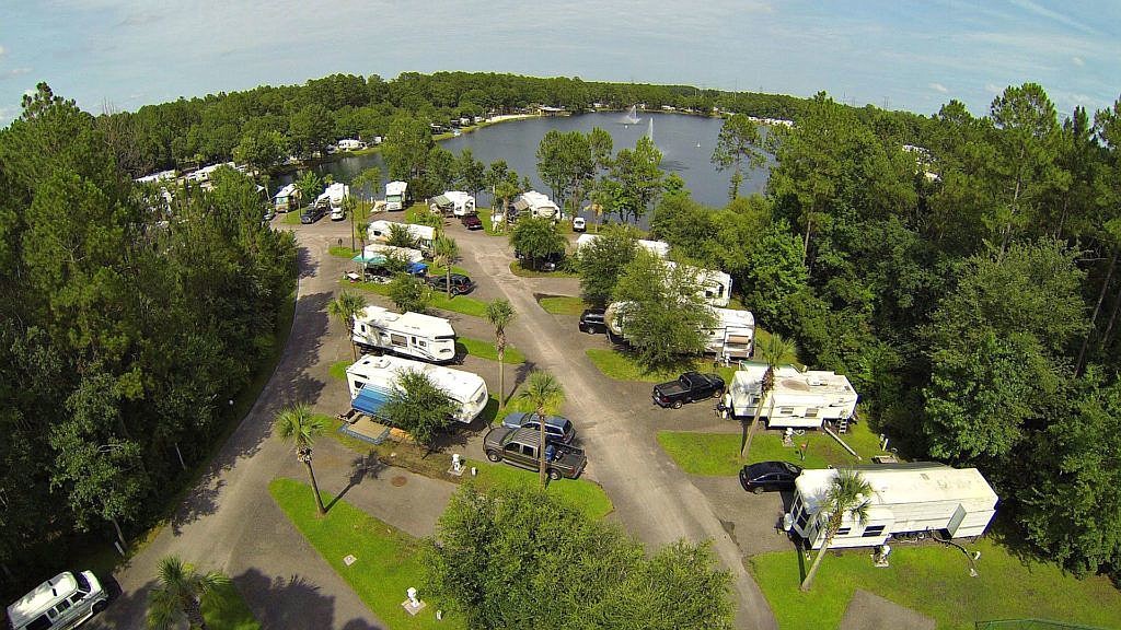 A Michigan-based real estate investment trust purchased the 76-acre Flamingo Lake RV Resort in North Jacksonville for $18.75 million.