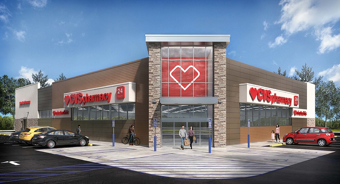 A CVS Pharmacy is planned at southwest Nocatee Village Drive and Crosswater Parkway in Nocatee Town Center.
