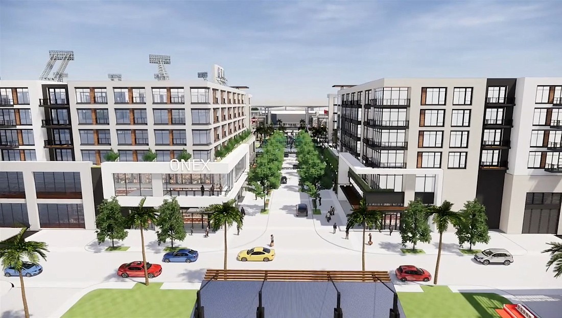 Lot J is a proposed $445 million mixed-use development.Â