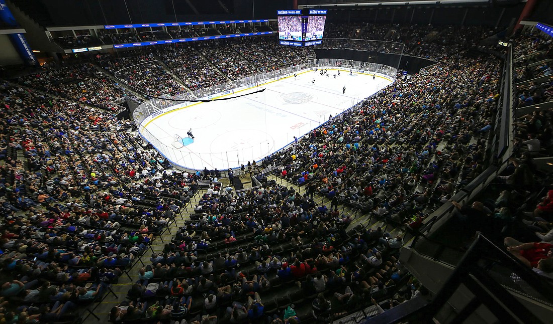 The Jacksonville Icemen are seeking to play at VyStar Veterans Memorial Arena through 2025.