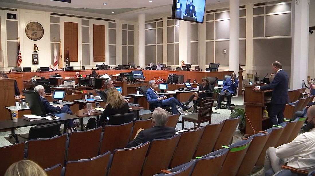 The Jacksonville City Council meets about the Lot J development Nov. 6. On Nov. 9, council member Scott Wilson said he has been diagnosed with COVID-19.