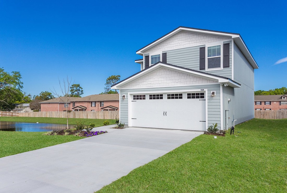 The Breeze Homes community Nine Mile Creek has 50 single-family lots at 5809 Trout River Blvd. in Northwest Jacksonville.