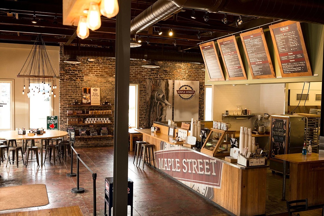 Maple Street Biscuit Co. as 35 company-owned and six franchised locations.
