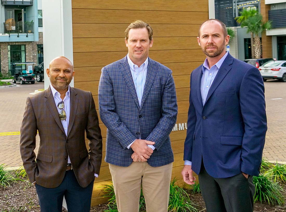 Dhaval Patel, Brian Moulder and Bobby Gatling are the multifamily team at Walker & Dunlop.