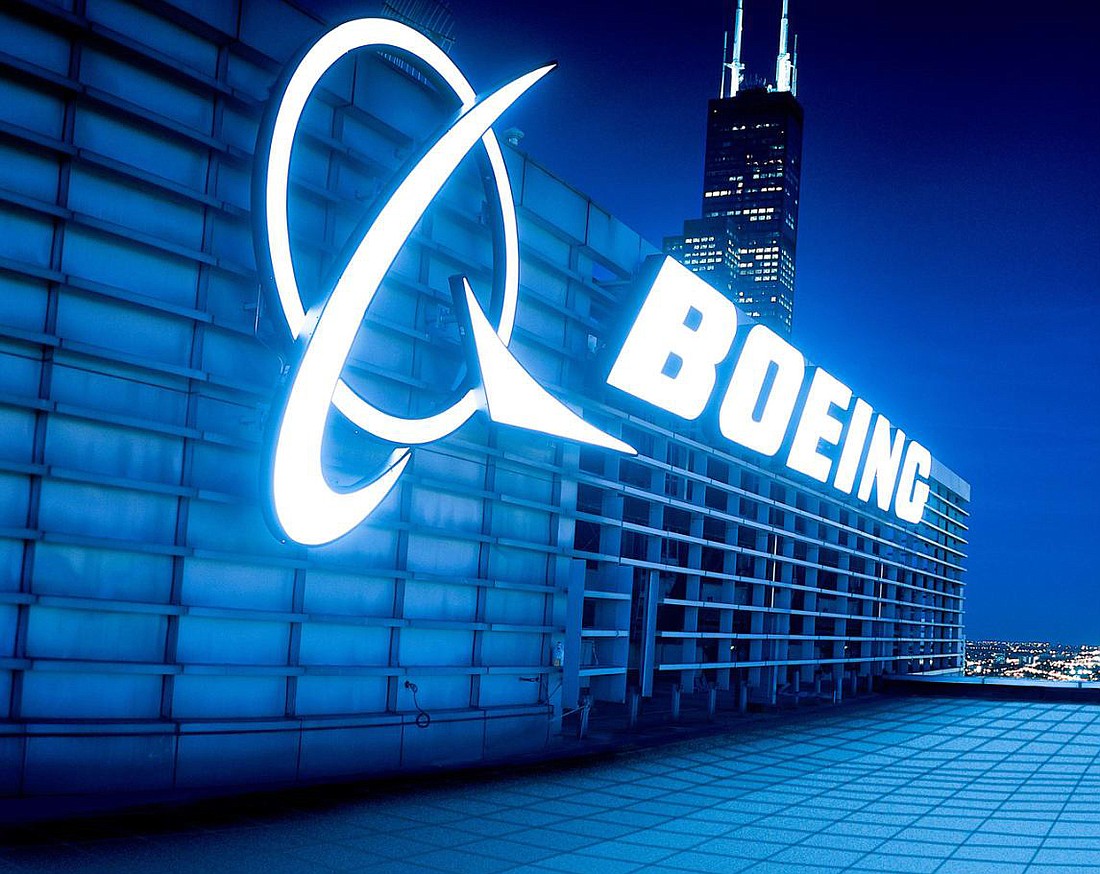 Boeing Co. intends to open an office at Lake Gray Plaza in Southwest Jacksonville.