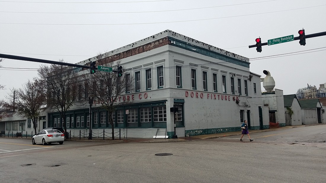 The city issued permits for Realco Recycling Co. Inc. to demolish the George Doro Fixture Co. buildings Downtown.