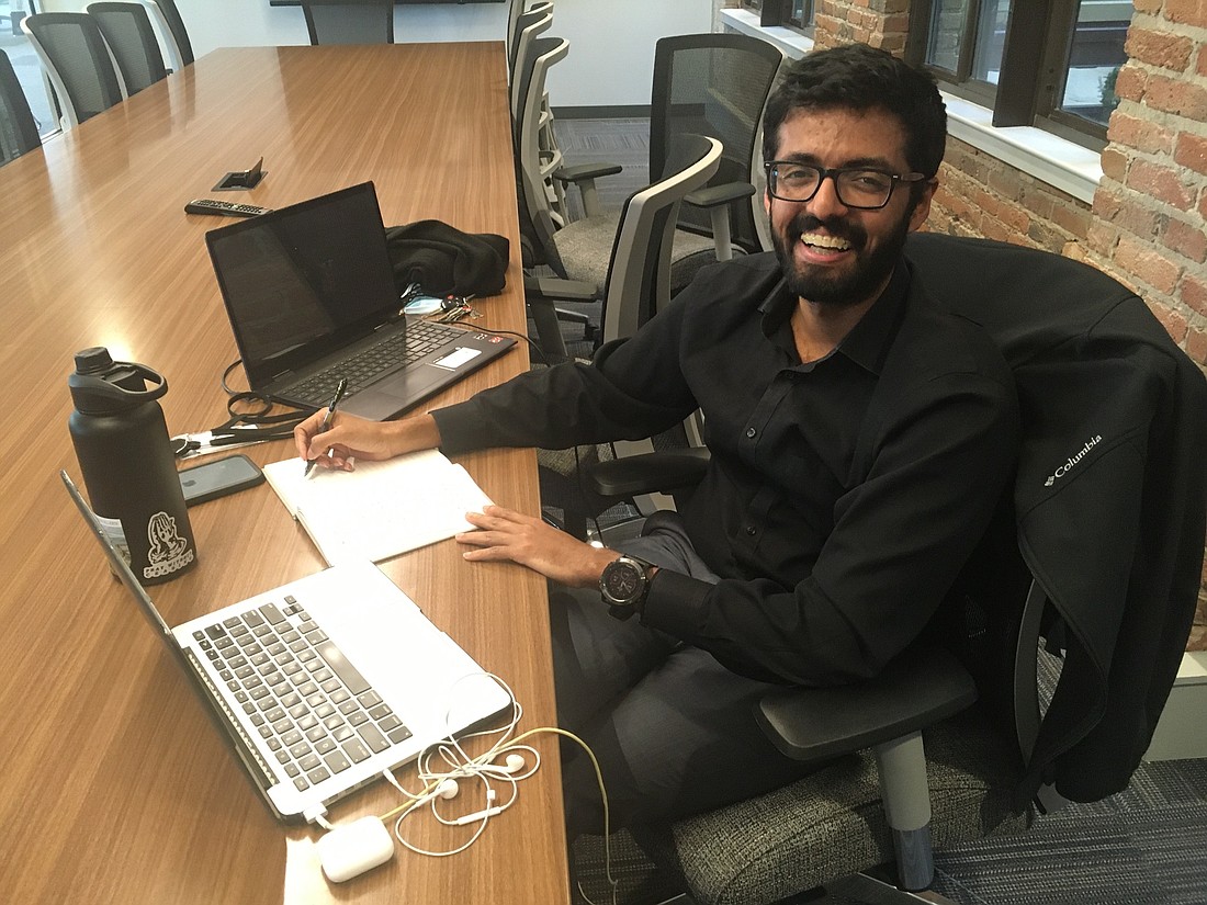 Riju Thomas, the president of RNJ Tech, maxed out his credit cards to start his company.