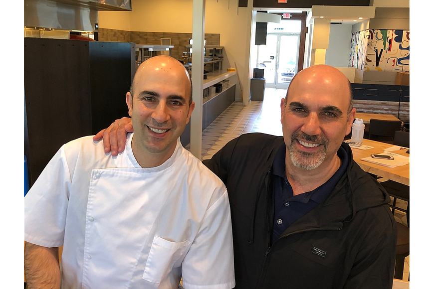 Chefs David and Matthew Medure at their Midtown Table restaurant along Gate Parkway.