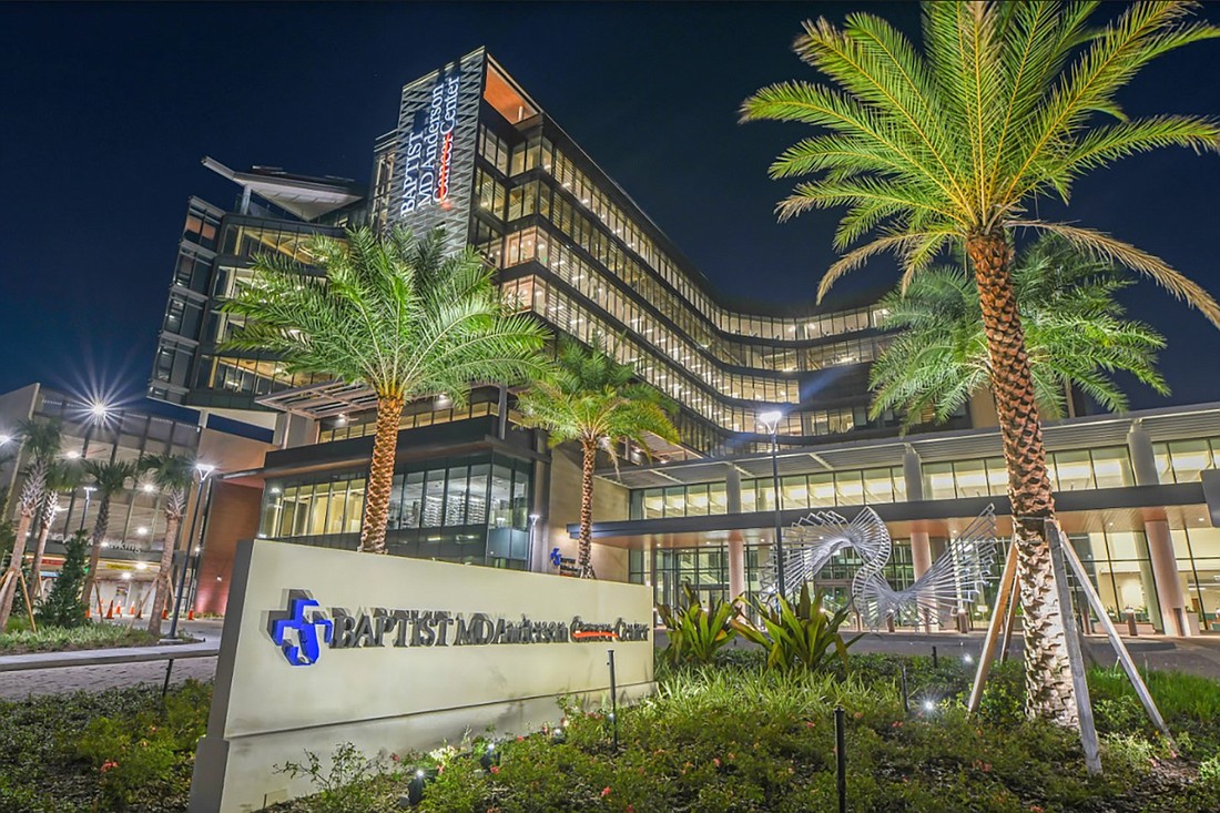 The Baptist MD Anderson Cancer Center in San Marco.
