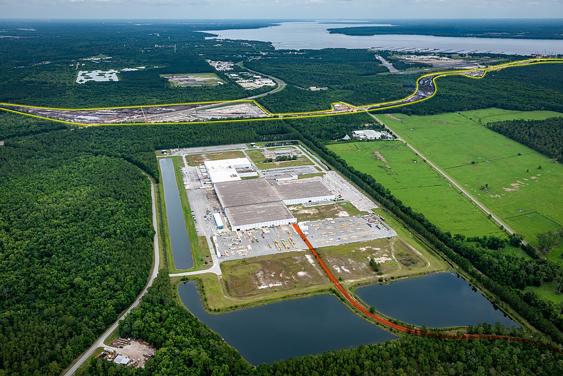 The 782,025-square-foot Northeast Florida Industrial Center at 4627 J.P. Hall Blvd. in Green Cove Springs sold for $40.62 million.