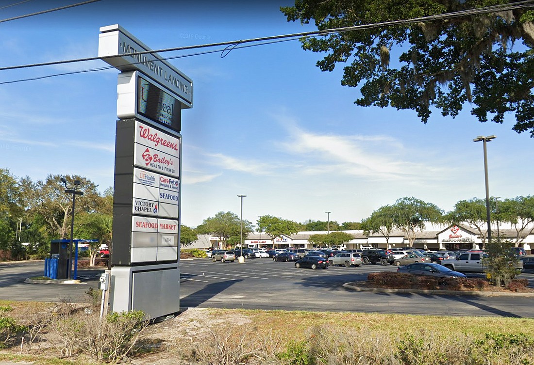 The 66,780-square-foot retail center is on 8.85 acres at 2485 Monument Road. (Google)