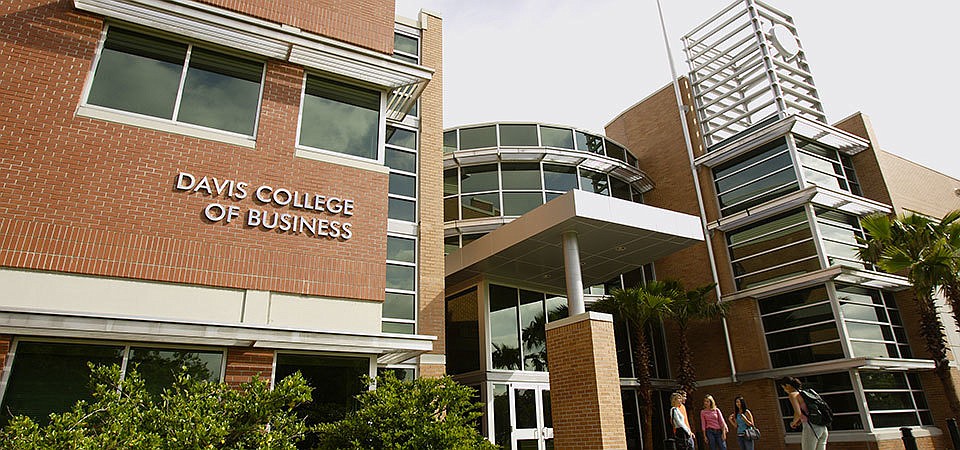 The Jacksonville University Davis College of Business.