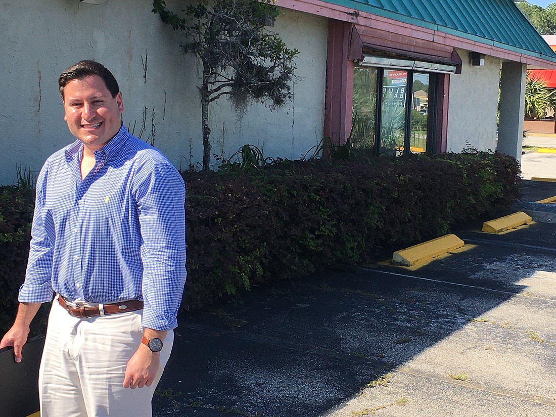 Matt Harris, the owner of Time Out Sports Grill, wants to transform the former Village Inn at 10140 San Jose Blvd. into the second location for his restaurant.
