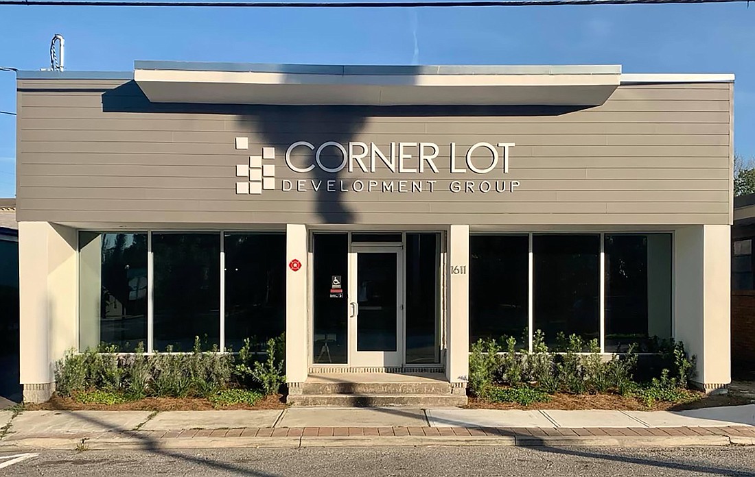 Corner Lot Development Group is moving to Riverside, making its San Marco building available for lease.