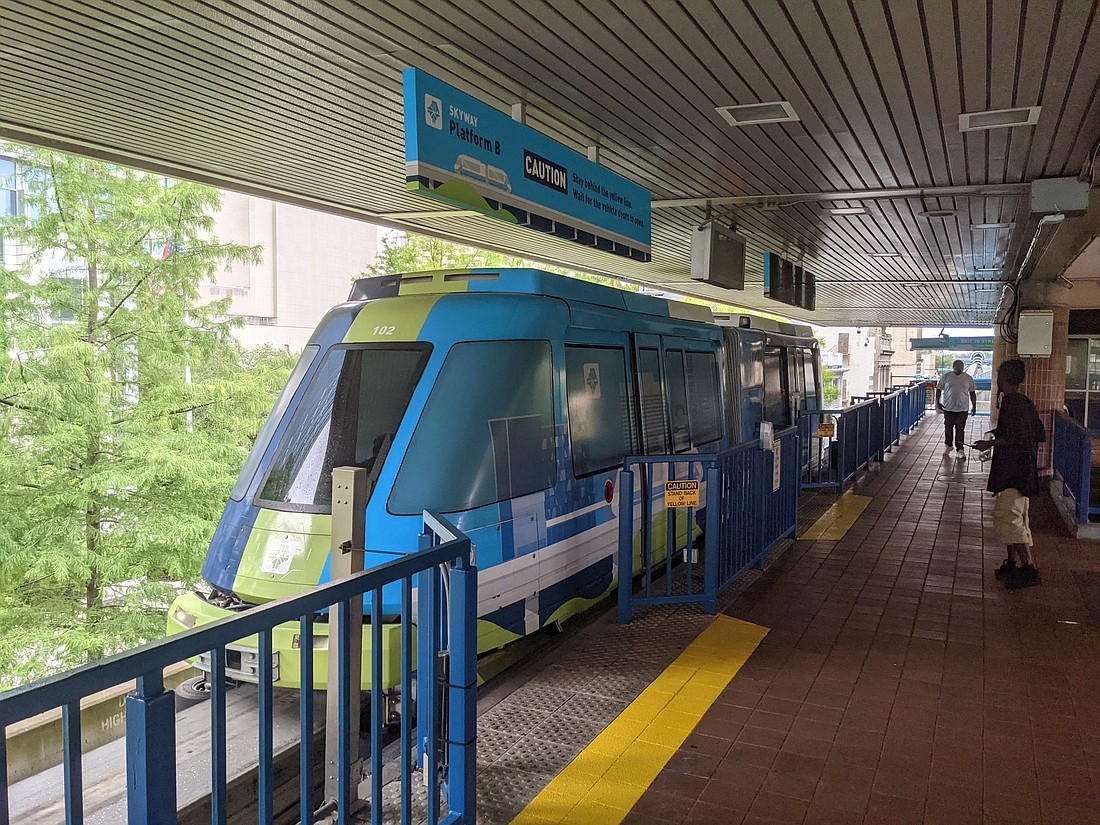the Jacksonville Transit Authority wants to spend more than $400 million to modernize the Skyway.