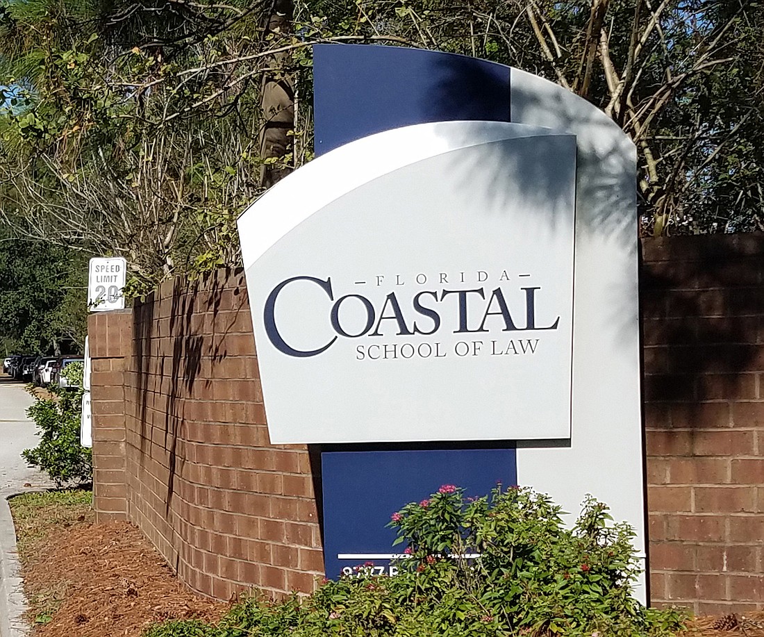 Florida Coastal School of Law is at 8787 Baypine Road in Baymeadows. The school was founded in 1996.