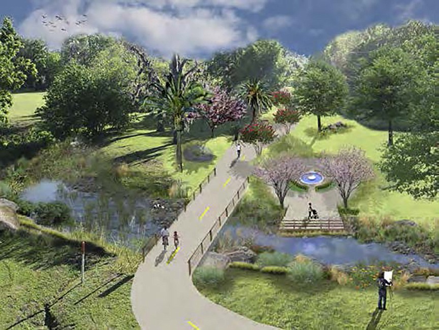 A plan to spend $132 million on the Emerald Trail park project was advanced by the Jacksonville City Council on May 19.