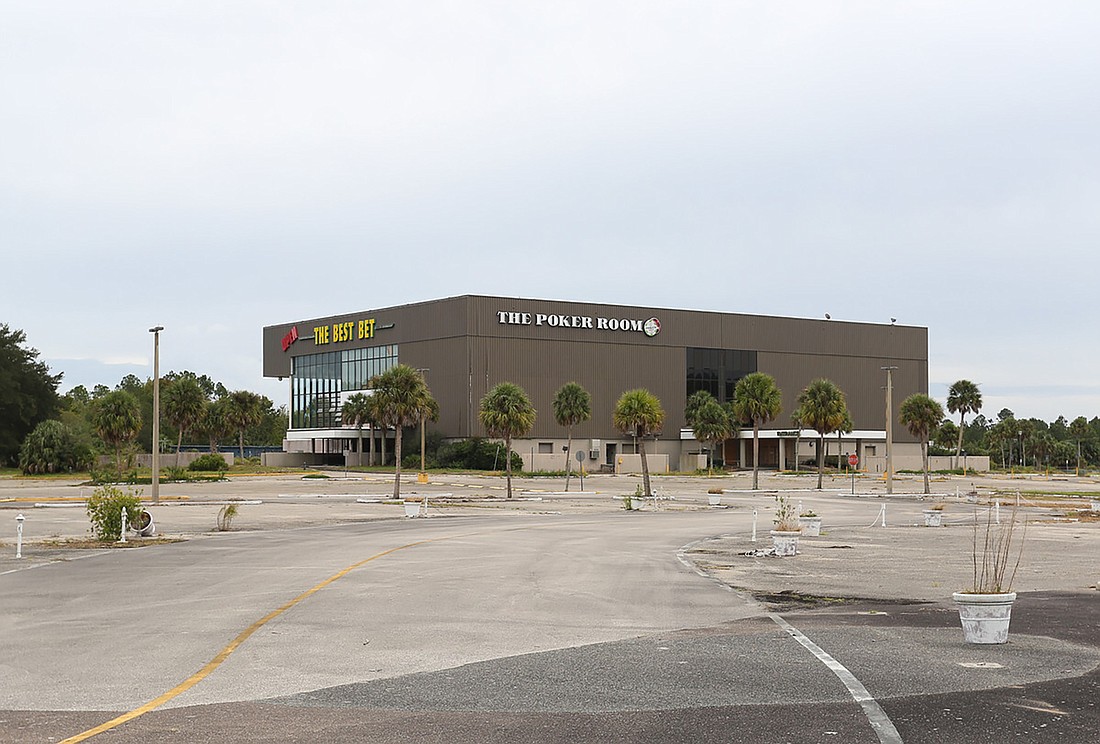 The site of the former greyhound racetrack and poker room in St. Johns County sold for $11.5 million. A mixed-use development with apartments is planned for the site.