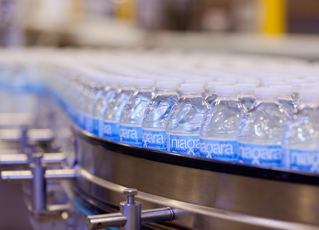 Niagara Bottling LLC  produces water, sparkling water, tea, sports drinks and vitamin-enhanced water.