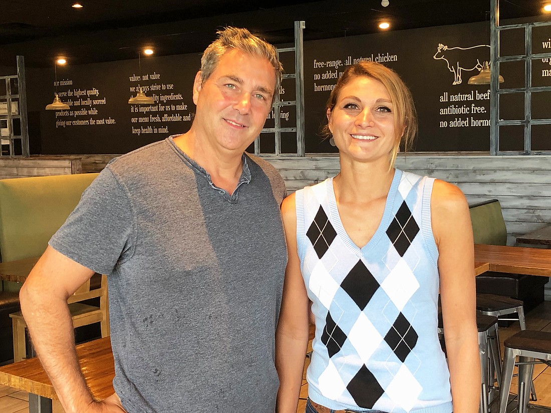 Michael Toussaint and Amanda Andruzzi-Toussaint are expanding Fresh-Mex & Co. Urban Grill & Cantina into St. Johns Town Center.