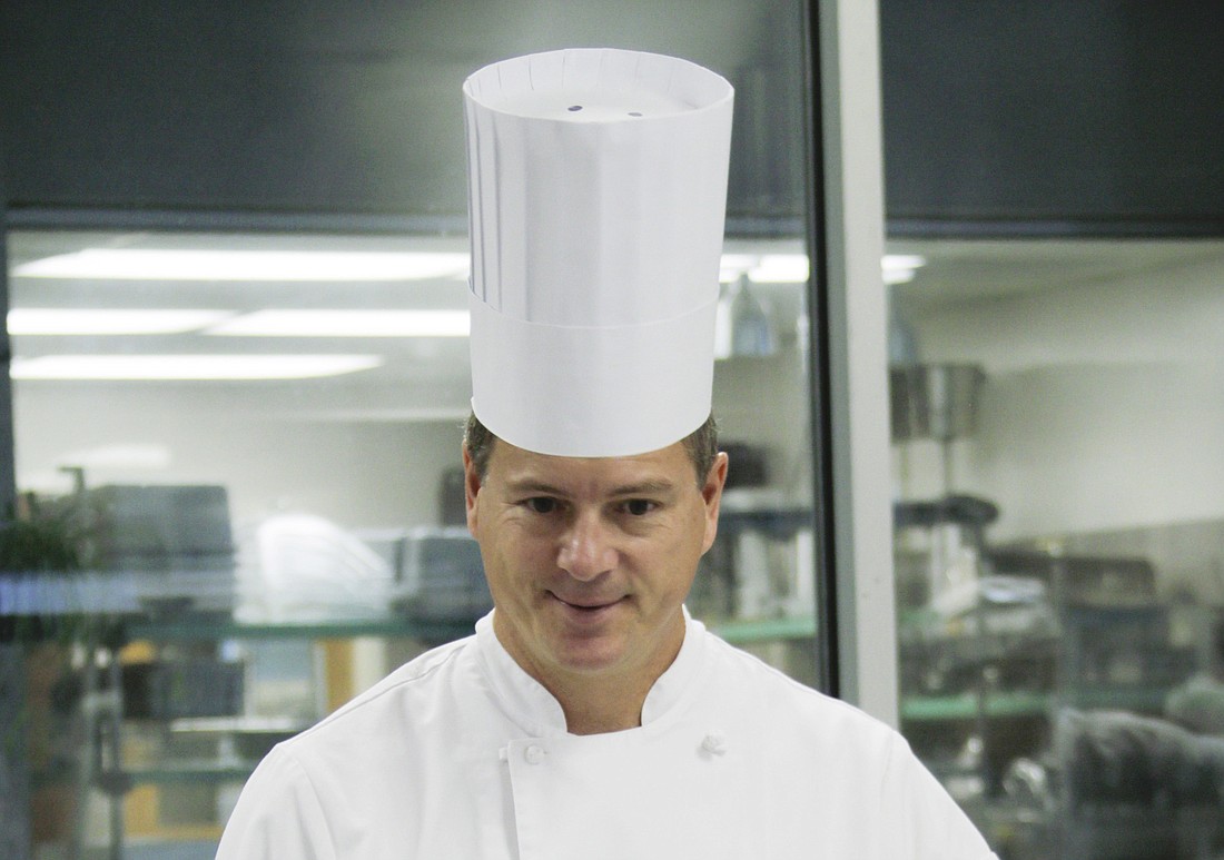 Florida State College at Jacksonville culinary management professor Chef Rich Grigsby.