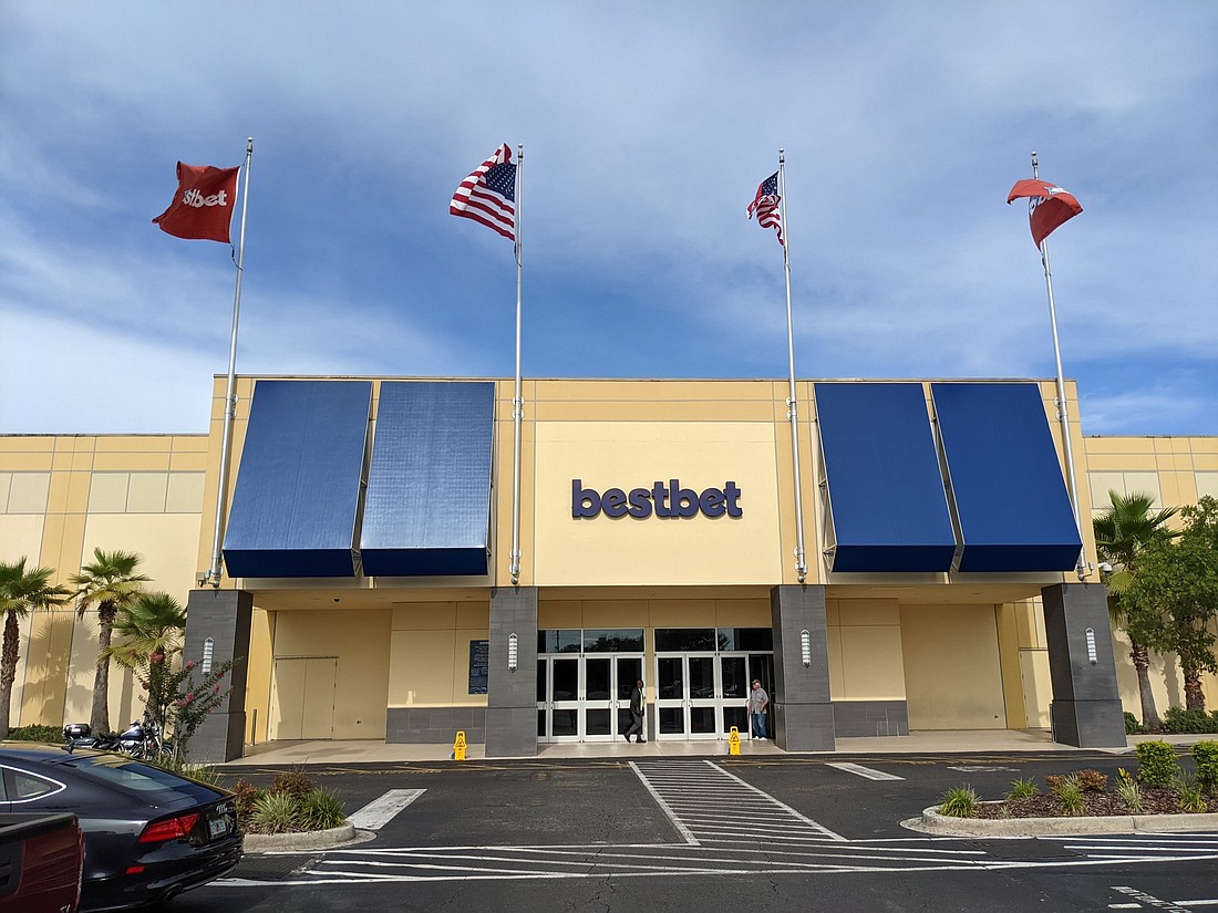 Bestbet, which operates gaming facilities in Jacksonville and Orange Park, plans to open a facility off Florida 207 and Interstate 95 in St. Johns County.