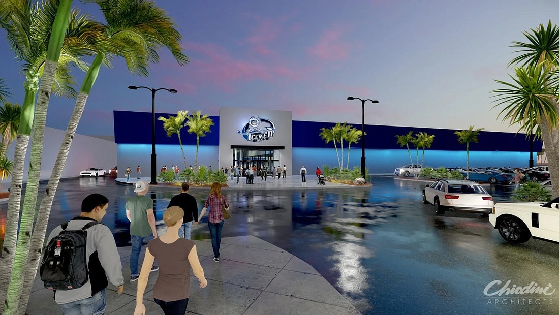the Jacksonville Ice & Sportsplex will be transformed into the Jacksonville Icemen Igloo.