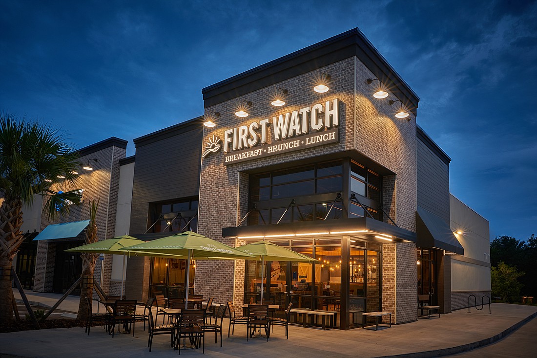 First Watch, The Daytime Cafe, plans a restaurant in Ortega Park, the former Roosevelt Square shopping center.
