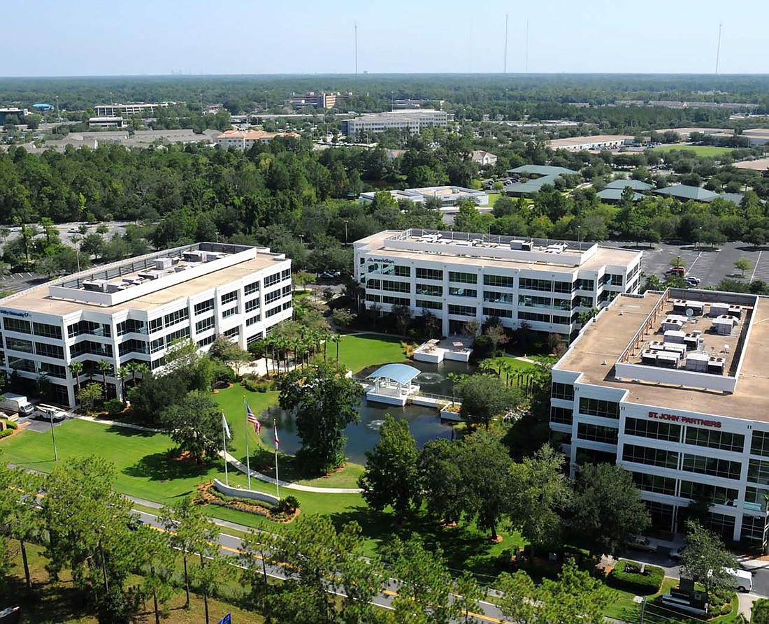 The Concourse office park along Belfort Road at Butler Boulevard and Interstate 95.