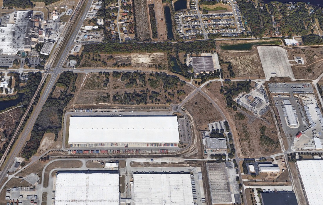 The 10760 Yeager Road area of Imeson Industrial Park in North Jacksonville.